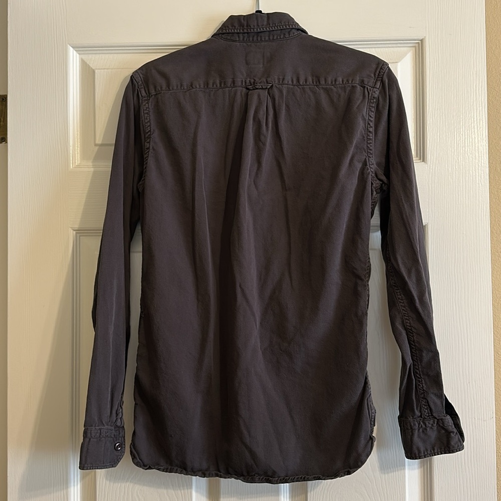 Levi’s Dark Gray Denim Shirt - Picture 4 of 4